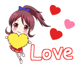 cheerleader dancing sticker #1220269