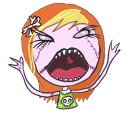 Xombie Grrls sticker #1220332
