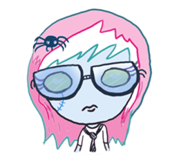 Xombie Grrls sticker #1220338