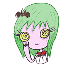 Xombie Grrls sticker #1220342