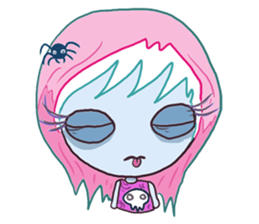 Xombie Grrls sticker #1220345