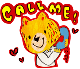 The bear called kumakichi sticker #1220486