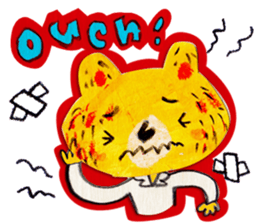 The bear called kumakichi sticker #1220491