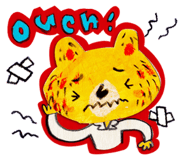 The bear called kumakichi sticker #1220491