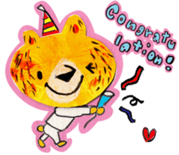 The bear called kumakichi sticker #1220492