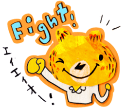 The bear called kumakichi sticker #1220493