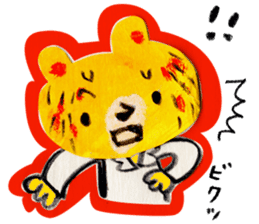 The bear called kumakichi sticker #1220500
