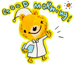 The bear called kumakichi sticker #1220503