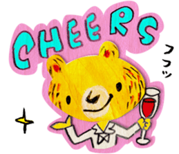 The bear called kumakichi sticker #1220506