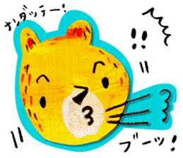 The bear called kumakichi sticker #1220507