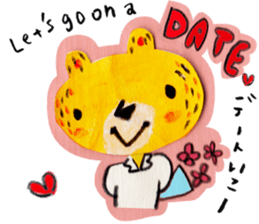 The bear called kumakichi sticker #1220508