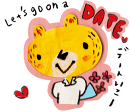 The bear called kumakichi sticker #1220508