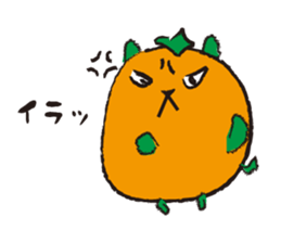 Orange hamster sticker #1220893