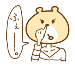 Bear Girl. sticker #1220944