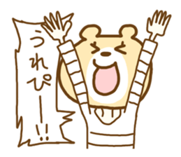 Bear Girl. sticker #1220947