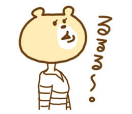 Bear Girl. sticker #1220955