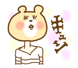 Bear Girl. sticker #1220956