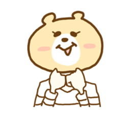Bear Girl. sticker #1220958