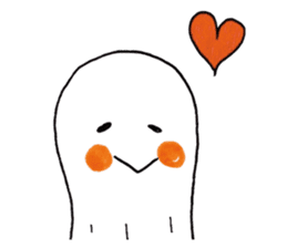 White Peanut-kun sticker #1221300