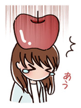 girl's habitual saying part3 sticker #1221648