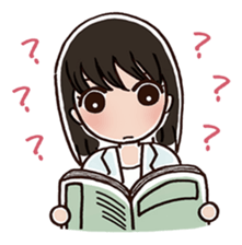 girl's habitual saying part3 sticker #1221670