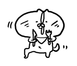 A little fat Chihuahua Robin sticker #1221810