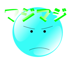 Aqua star sticker #1221904