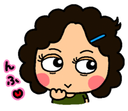 Auntie heart sticker #1222141