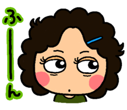 Auntie heart sticker #1222154