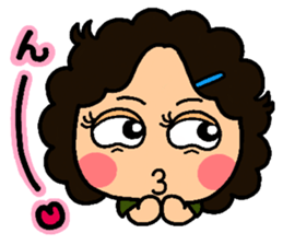 Auntie heart sticker #1222156