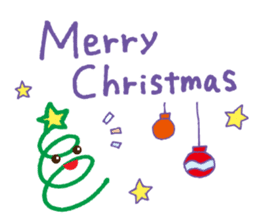 Merry Christmas and a Happy New Year sticker #1222282
