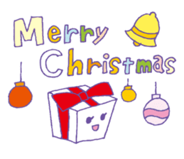 Merry Christmas and a Happy New Year sticker #1222283