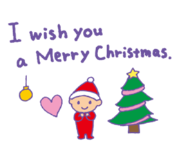 Merry Christmas and a Happy New Year sticker #1222284