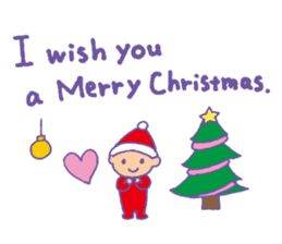 Merry Christmas and a Happy New Year sticker #1222284