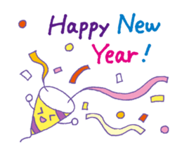 Merry Christmas and a Happy New Year sticker #1222314