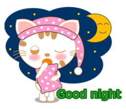 The Everyday Life of a Funny Cat sticker #1222369