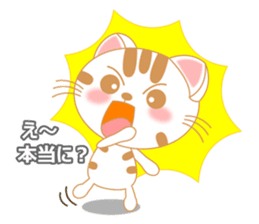 The Everyday Life of a Funny Cat sticker #1222371