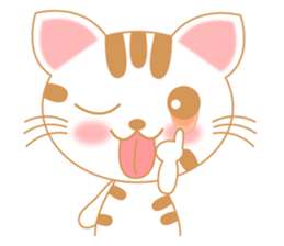 The Everyday Life of a Funny Cat sticker #1222372