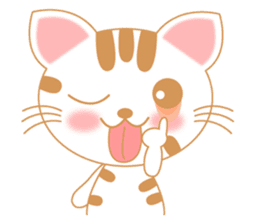 The Everyday Life of a Funny Cat sticker #1222372