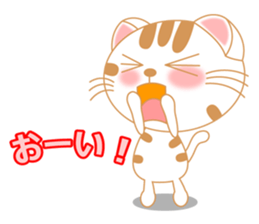 The Everyday Life of a Funny Cat sticker #1222374