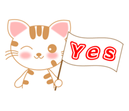 The Everyday Life of a Funny Cat sticker #1222378