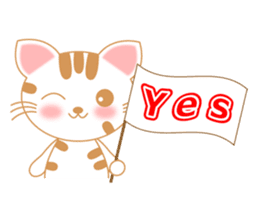 The Everyday Life of a Funny Cat sticker #1222378