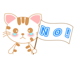 The Everyday Life of a Funny Cat sticker #1222379