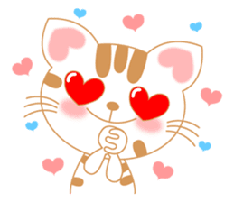 The Everyday Life of a Funny Cat sticker #1222388