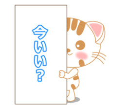 The Everyday Life of a Funny Cat sticker #1222390