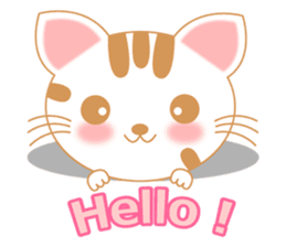 The Everyday Life of a Funny Cat sticker #1222392