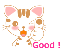 The Everyday Life of a Funny Cat sticker #1222401