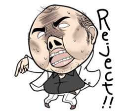 Mr. Unpleasant. Actually [ENG] sticker #1222685