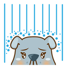 Bozzy, the funny and cute bulldog puppy sticker #1222742