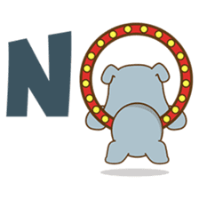 Bozzy, the funny and cute bulldog puppy sticker #1222745